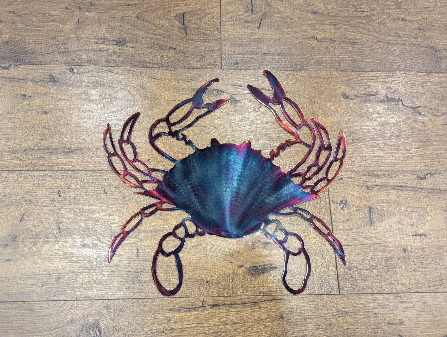 Maryland Blue Crab with Colorful Patinas