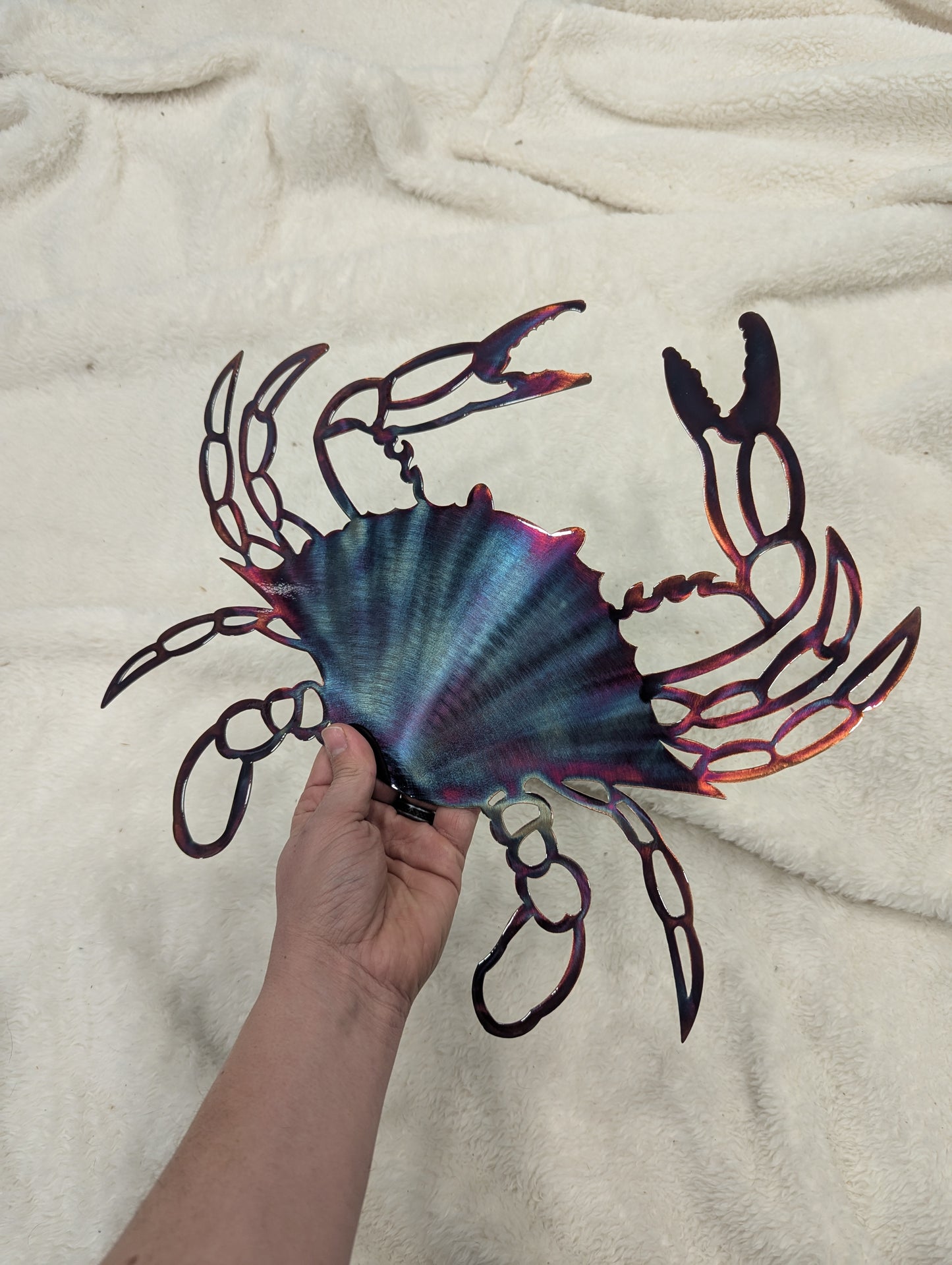 Maryland Blue Crab with Colorful Patinas