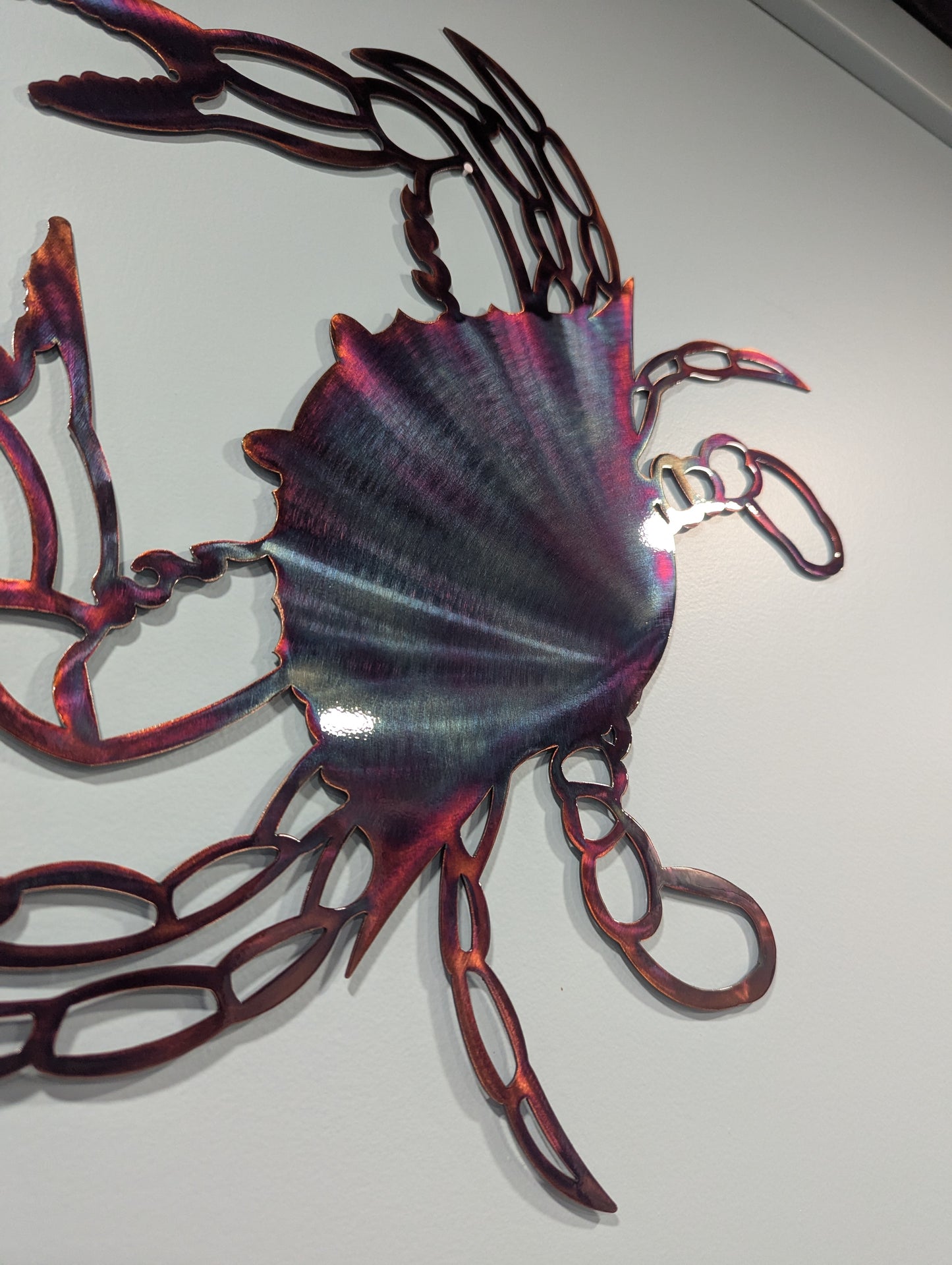 Maryland Blue Crab with Colorful Patinas