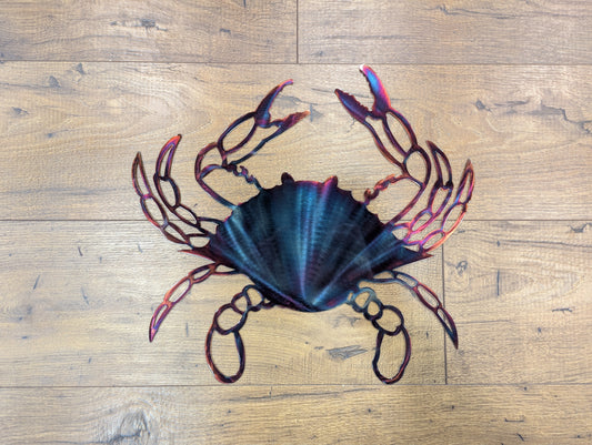 Maryland Blue Crab with Colorful Patinas